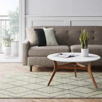 Kagen Printed Woven Geometric Rug Ivory - Project 62™ 2 Kagen Printed Woven Geometric Rug Ivory - Project 62™ - Image 2