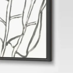 24" x 30" Botanical Sketch Framed Wall Canvas White/Black - Project 62™ 9 24" x 30" Botanical Sketch Framed Wall Canvas White/Black - Project 62™ -Outlet Furnitures Decor Store GUEST 0c109287 f91e 48df 8293 455d87642c59