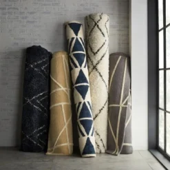 Diamond Patterned Shag Woven Rug - Project 62 Gray 5 Diamond Patterned Shag Woven Rug - Project 62 Gray -Outlet Furnitures Decor Store GUEST 1dde2399 724b 421f 8456 040d4b414ea5