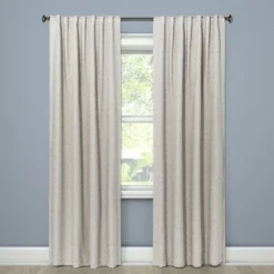 1pc Blackout Doral Window Curtain Panel Cream - Project 62™ -Outlet Furnitures Decor Store GUEST 271584f6 fc16 4422 a313 52e0eb6cd363