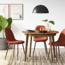 2pc Copley Upholstered Dining Chairs - Project 62™ Cream