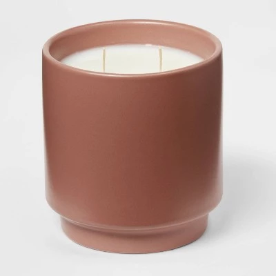 14oz Matte Ceramic Candle Red Bamboo & Apple Red - Project 62™ 2 14oz Matte Ceramic Candle Red Bamboo & Apple Red - Project 62™ - Image 2