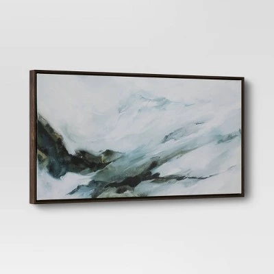 47" x 24" Abstract Mountain Framed Canvas - Project 62™ 2 47" x 24" Abstract Mountain Framed Canvas - Project 62™ - Image 2