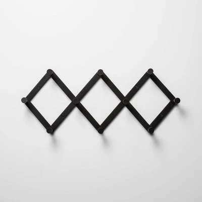 Accordion Hook Rail Black - Project 62™ 2 Accordion Hook Rail Black - Project 62™ - Image 2