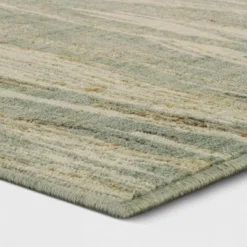 Outlet Furnitures Decor Store 42 Woven Marble Waves Area Rug - Project 62 Aqua
