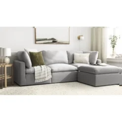 Threshold 4pc Allandale Modular Sectional Sofa Set - Project 62â„¢ Gray
