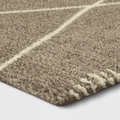 Glacier Diamond Woven Runner Rug - Project 62™ Desert Tan 1 Glacier Diamond Woven Runner Rug - Project 62™ Desert Tan
