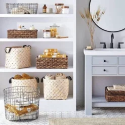 Threshold Decorative Functional Storage with Stylish Baskets Collection