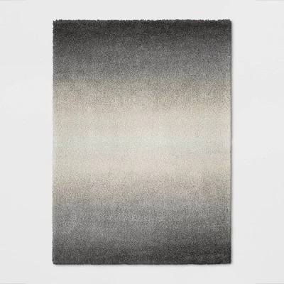 Ombre Design Woven Rug Gray - Project 62™ 4 Ombre Design Woven Rug Gray - Project 62™ - Image 4