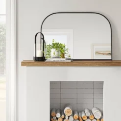 36" x 24" Over the Mantel Mirror - Project 62™ Black
