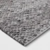 Chunky Knit Wool Woven Rug - Project 62 Indigo
