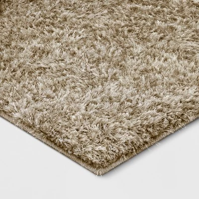 Champagne Shag Tufted Area Rug - Project 62 Tan 1 Champagne Shag Tufted Area Rug - Project 62 Tan