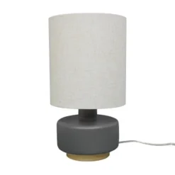 Ceramic Table Lamp with Wood Base - Threshold™ -Outlet Furnitures Decor Store GUEST b6650181 1e34 4de1 a404 4ae111a34fcf