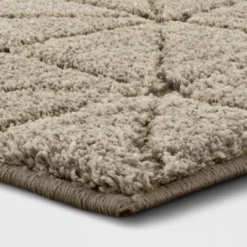Woven Diamond Area Rug - Project 62 Beige