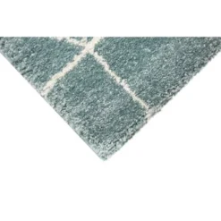 Elle Linear Grid Rugs - Project 62 Aqua 5 Elle Linear Grid Rugs - Project 62 Aqua -Outlet Furnitures Decor Store GUEST c122a340 332a 4b8c be90 cda3799f4dd3