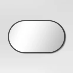 16" x 28" Metal Oval Pill Mirror - Project 62™ Black 11 16" x 28" Metal Oval Pill Mirror - Project 62™ Black -Outlet Furnitures Decor Store GUEST cc531925 c13b 4cfa 80fd 0123068e7aaa