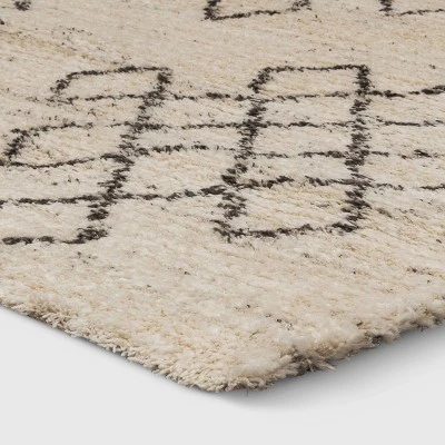 7'8"x9'10" Diamond Geo Shag Rug Ivory - Project 62™ 2 7'8"x9'10" Diamond Geo Shag Rug Ivory - Project 62™ -Outlet Furnitures Decor Store GUEST cd099739 1edf 447d bf64 ff62d0895255