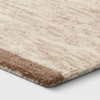 Fairwood Hand Tufted Wool Color Block Area Rug Natural - Project 62™ 2 Fairwood Hand Tufted Wool Color Block Area Rug Natural - Project 62™ - Image 2