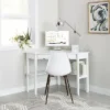 Southern Enterprises Modern Corner Desk & Décor Home Office Ideas - Project 62™