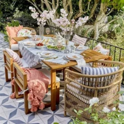 Kaufmann Wood Rectangle Patio Dining Table, Outdoor Furniture - Natural - Project 62™ -Outlet Furnitures Decor Store GUEST dc53ac02 07f0 4eb7 996f a4f492638c48