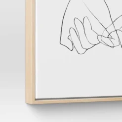 (Set of 2) 16" x 20" Hands Framed Canvas - Project 62™ -Outlet Furnitures Decor Store GUEST e22d1f57 9d83 4888 945a f14ef5534db3