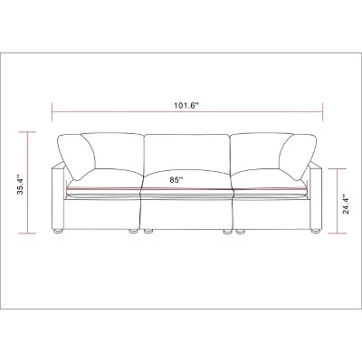 Threshold 3pc Allandale Modular Sectional Sofa Set - Project 62™ Gray 5 Threshold 3pc Allandale Modular Sectional Sofa Set - Project 62™ Gray - Image 5