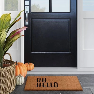 Project 62 1'6"x2'6" Oh Hello Doormat Natural - Threshold™ 8 Project 62 1'6"x2'6" Oh Hello Doormat Natural - Threshold™ -Outlet Furnitures Decor Store GUEST f3badb1c d312 4436 a22d b7f53345dc5a